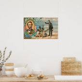 Abraham Lincoln Poster vintage (Cuisine)