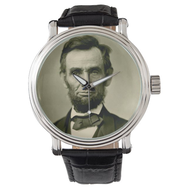 Abraham Lincoln president vs. Horloge (Voorkant)