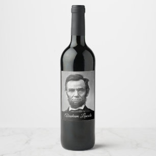 Abraham Lincoln - President Wijn Etiket