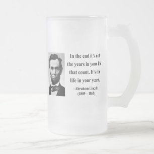 Abraham Lincoln Quote 2b Matglas Bierpul
