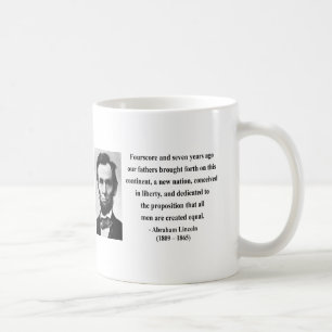 Abraham Lincoln Quote 5b Koffiemok