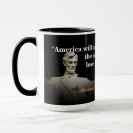 Abraham Lincoln Quote over de vernietiging van Ame Mok
