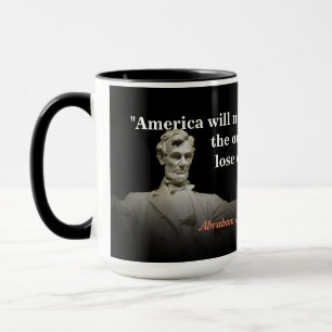 Abraham Lincoln Quote over de vernietiging van Ame Mok