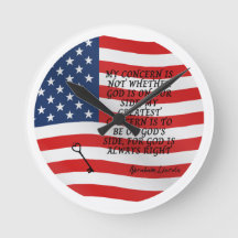 Abraham Lincoln Quote Vlag