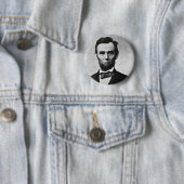 Abraham Lincoln Ronde Button 5,7 Cm (In situ)