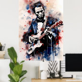 Abraham Lincoln Shredding Poster (Thuiskantoor)