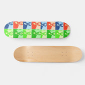 Abraham Lincoln Skateboard (Horizontaal)