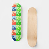 Abraham Lincoln Skateboard (Voorkant)