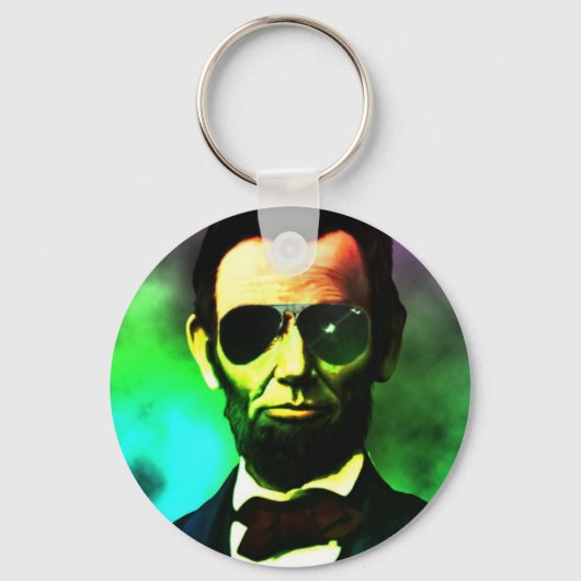 Abraham Lincoln Sleutelhanger (Voorkant)
