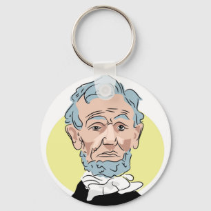 Abraham Lincoln Sleutelhanger