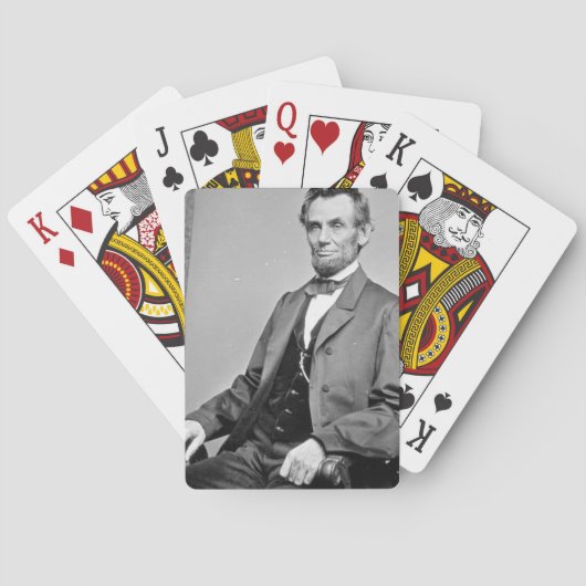 Abraham Lincoln speelkaarten (Achterkant)