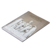 Abraham Lincoln Statue Notitieboek (Linkerzijde)