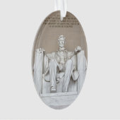 Abraham Lincoln Statue Ornament (voorkant)