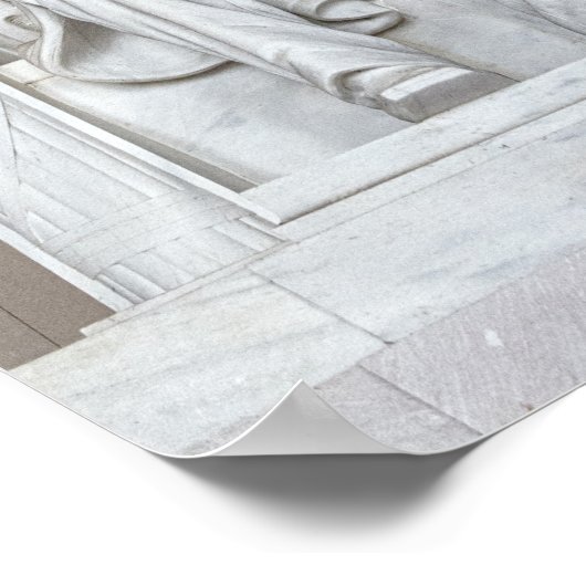 Abraham Lincoln Statue Poster (Hoek)