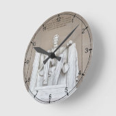 Abraham Lincoln Statue Ronde Klok (Hoek)