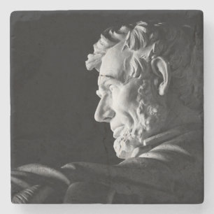 Abraham Lincoln Stenen Onderzetter
