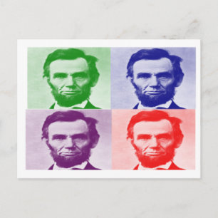 Abraham Lincoln T-shirts & Geschenken Briefkaart