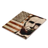 Abraham Lincoln Tegeltje (Zijkant)