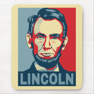 Abraham Lincoln USA President Hope Style Muismat