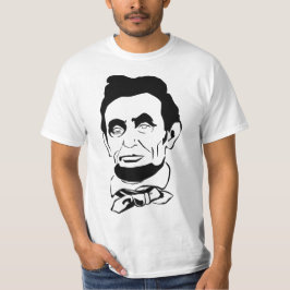 Abraham Lincoln Vector Screenprint T-shirt
