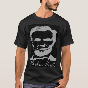Abraham Lincoln w signature T-shirt