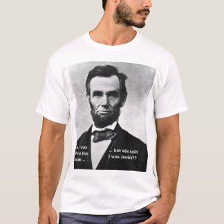 Abraham Lincoln was joods T-shirt