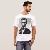 Abraham Lincoln was joods T-shirt (Voorkant volledig)