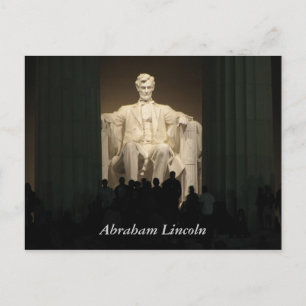 Abraham Lincoln, Washington DC Briefkaart