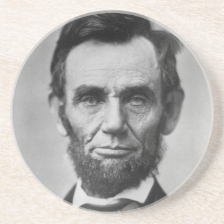 Abraham Lincoln Zandsteen Onderzetter