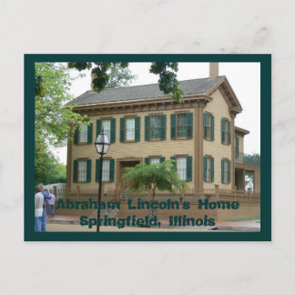 Abraham Lincoln's HomeSpringfi... Briefkaart