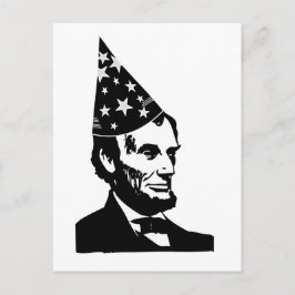 Abraham Lincoln's verjaardag Briefkaart