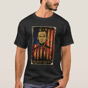 Abraham Lincoln's verjaardag in de Verenigde State T-shirt