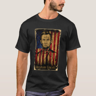 Abraham Lincoln's verjaardag in de Verenigde State T-shirt