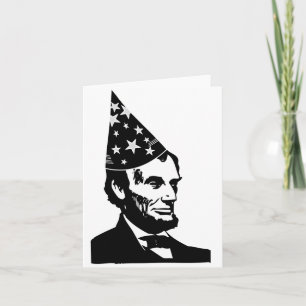 Abraham Lincoln's verjaardag Kaart