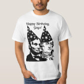 Abraham Lincoln's verjaardag T-shirt (Voorkant)