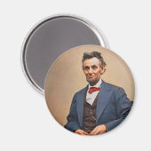 Abraham Lincolon Magneet (Voorkant / Achterkant)