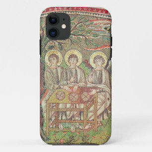 Abraham met engelen (mozaïek) iPhone 11 hoesje