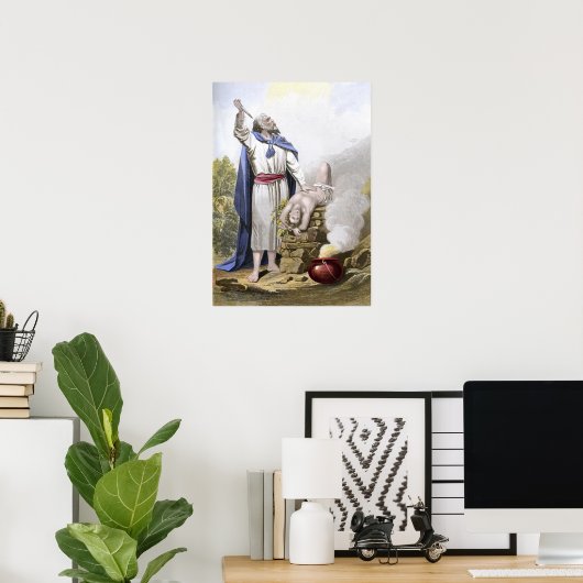 Abraham met Isaac Poster (Thuiskantoor)