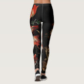 Abraham Mignon The Overdraaid Bouquet. Floral Leggings (Achterkant)
