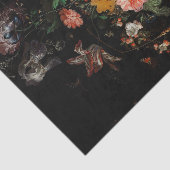 Abraham Mignon The Overdraaid Bouquet. Floral Tissuepapier (Detail)