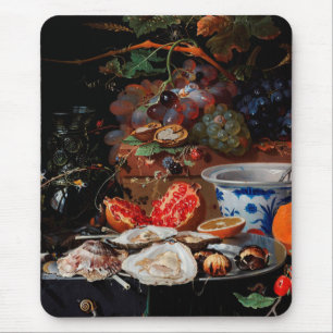 Abraham Mignon Vruchten en oesters Muismat