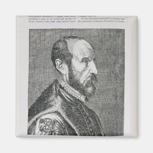 Abraham Ortelius Magneet (Voorkant)