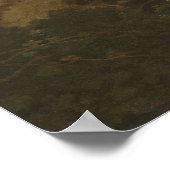 Abraham Pether - Hilly Landscape Poster (Hoek)