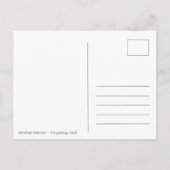 Abraham Solomon - Het Briefkaart van de Parting CC (Achterkant)