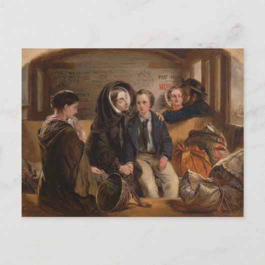 Abraham Solomon - Het Briefkaart van de Parting CC (Voorkant)