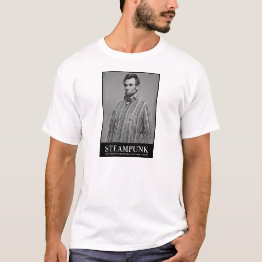 Abraham Steampunk T-shirt (Voorkant)