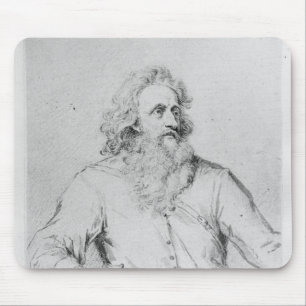 Abraham Symonds, na een portret Muismat
