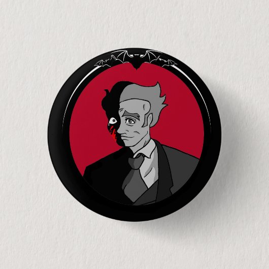 Abraham van Helsing BRW Button (Voorkant)