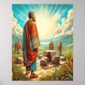 Abram's moment van geloof: Genesis 15 Poster (Voorkant)