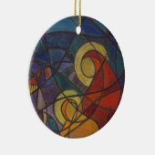 Abrazo de Amor-versiering Keramisch Ornament (Rechts)